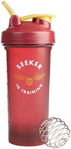 Harry Potter BlenderBottle Shaker Bottle, 28 oz – Seeker in Training – BlenderBall Wisk Mixer Ball – Blend Protein Powder, Sport Drinks, Shakes, Smoothies & More