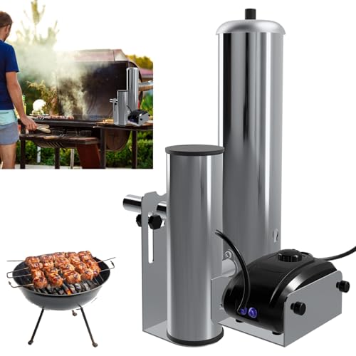 Edelstahl Kaltrauchgenerator, Tragbares Räucherofen Elektrisch Zum Räuchern von Lebensmitteln und Fleisch, BBQ Rauch-Erzeuger, Rauchgenerator zum Räuchern von Lebensmitteln, Fleisch, Fisch, BBQ