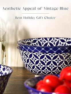 DOWAN Cereal Bowls Set of 6, Ceramic Soup Bowls 23 OZ, 6 Inch Small Dessert Bowls for Fruit, Snack, Ice Cream, Microwave Safe Bowls for Kitchen Decor and Housewarming Gift, Dishwasher