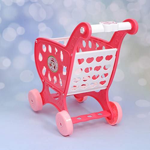 Toyvian Mini Supermercado Carrinho de Compras Carrinho de Meninas Meninas Fingir Brinquedo UtilitÃ¡r