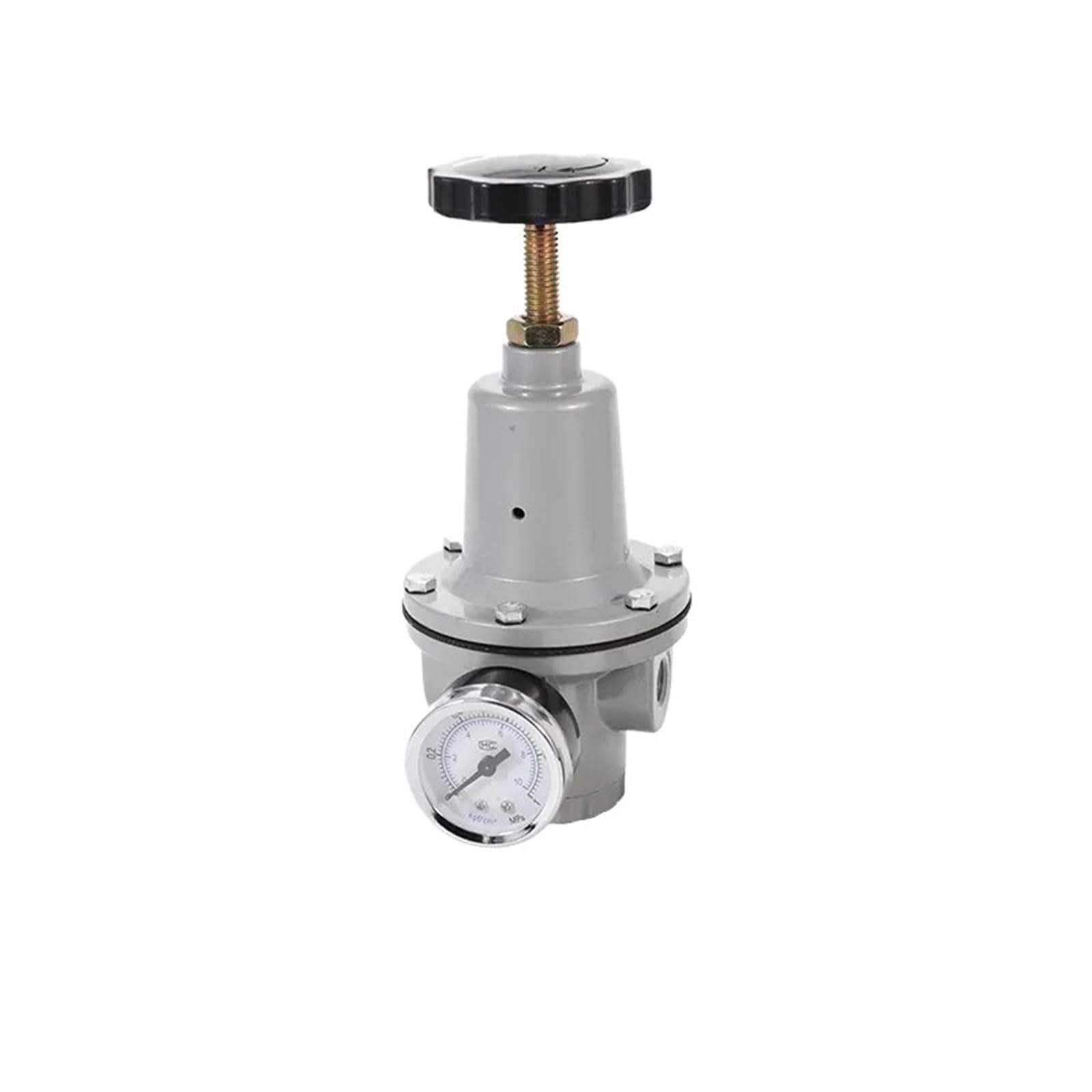 Regolatore pneumatico ad alta pressione da 0 a 40 bar con porta per manometro da 1/4, 3/8, 1/2 e 2 pollici BSPT da 1/2", quantità: 15/10, 08, 25(QTY-10)