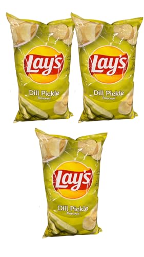 Lay's Dill Pickle Potato Chips, 7.75 oz (Pack of 3)