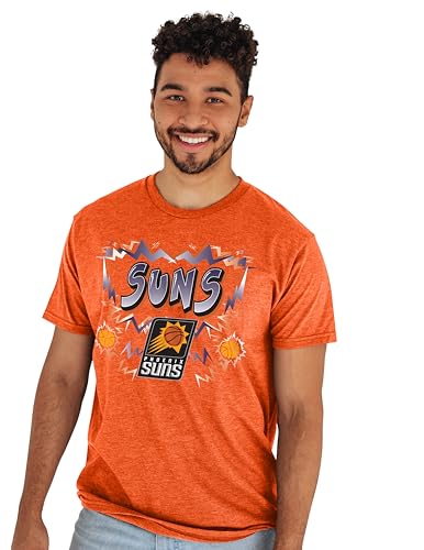 Phoenix Suns NBA Officially Licensed T-Shirt Heathered Alternate Color Basketball, Large