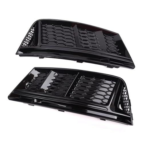 Cache antibrouillard pour A4 2016-2018 paire de grilles de pare-chocs inférieur OEM 8WD807681