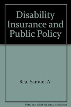 Paperback Disability Insurance and Public Policy Book