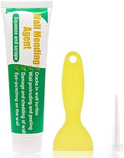 Wall Repair Agent,Wall Repair Cream with Scraper Weatherproof Wall Mending Agent Wall Crack Filler Repair Agent (1 Pack)