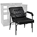 Salon Reclinng Shampoo Chair, Auto Reclining Shampoo Chair for Salon with Heavy Duty Metal Frame can Sit or Lie Down for Spa Beauty Equipment, Black