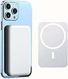Power Bank, batería Externa de Carga rápida de 5000 mAh, Cargador portátil inalámbrico magnético PD 20 W Power Bank para iPhone 14/13/12/11/Mini/Pro/Pro MAX/Android