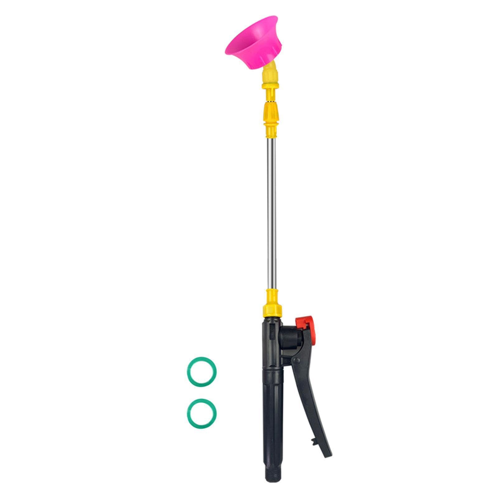 QIXCXAZ Retractable Spraying Rod Set Garden 5 Nozzle Provides Multiple Options Helping Tackle Any Watering Challenge Efficiently Spray Accessories Electric, Retractable, 5 Hole