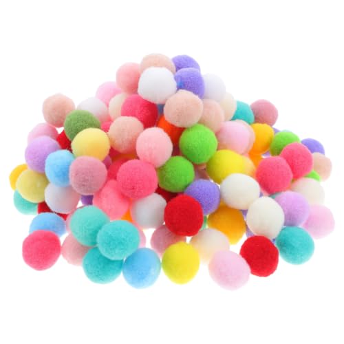 Pompones de 2cm VILLCASE elásticos blandos para rellenar adornos y costura