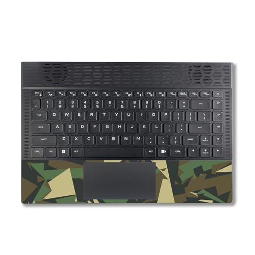Image of MightySkins Skin Compatible with Alienware X14 R2 (2023) Full Wrap Kit - Polygonal Camo | Protective, Durable, and Unique Vinyl Decal wrap Cover | Easy to Apply & Change Styles | Made in The USA