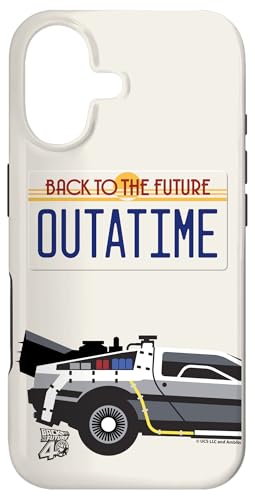 Image of Back to the Future OUTATIME License Plate Case for iPhone 17