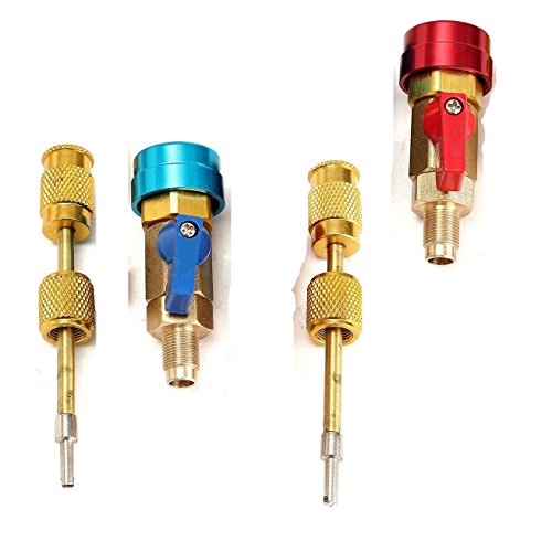 Air Conditioning R134A Valve Core Quick Remover Installer High Low Pressure Tool