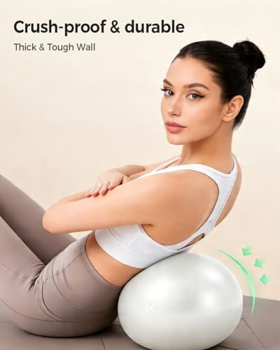Image of KEEP Exercise Ball Anti-Burst - Thickened Yoga Ball Pilates Ball for Physical Therapy, Fitness Ball for Workout, Core Strength and Physical Therapy