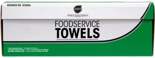 Sani Professional Foodservice Towel, 200 count per pack - 4 per case.