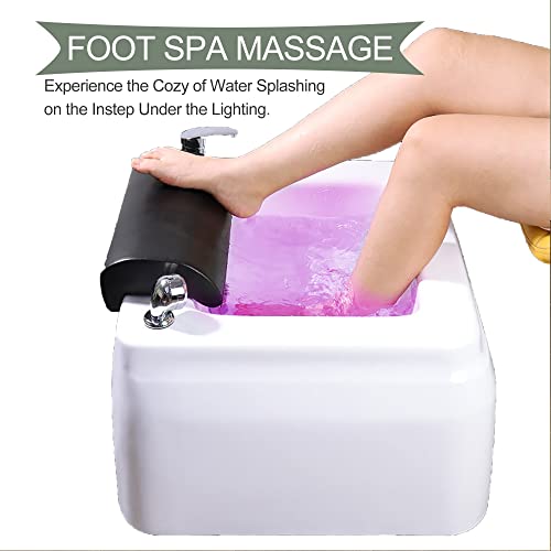 Spa de pies con masaje y luces coloridas miniatura 3