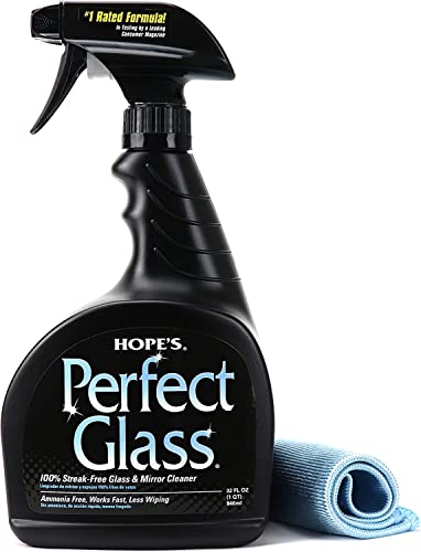 My 12 Must-Have Kitchen Cleaning Products 6 HOPE'S Perfect Glass Cleaner Spray bottle