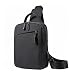 WOKEZ Sac de Poitrine Homme Sac Sac À Poitrine Daypack Messenger Sac De Messagerie Homme Sacs À Poitrine À One-épaule Rétro De Loisir (Color : Black1, Size : 18 * 7 * 24cm)