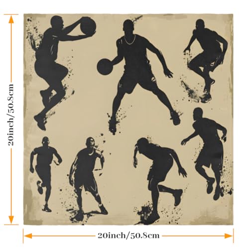 Servilletas de Tela Cuadradas Multicolor Pack x6 50.5x50.5 cm miniatura 2