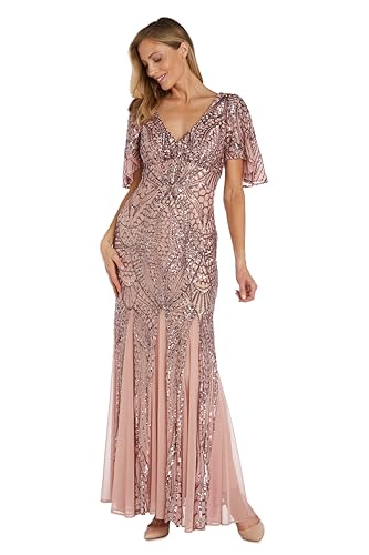 Image of R&M Richards Women's Dusky Bloom Gown