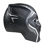 Marvel legends premium electronic role play helmet with light fx and flip-up/down lenses, black panther roleplay item 16