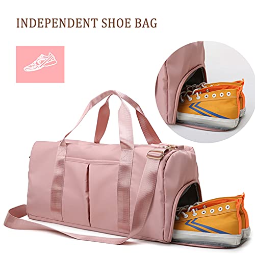 Sporttas Afzonderlijke droge en natte gymtas, sport fitness plunjezak, one-shoulder draagbare Diagonaal, met… - Image 5