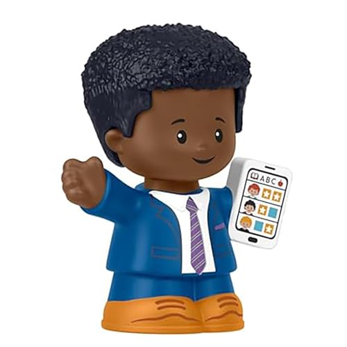 Figurine perdue Little People Fisher-Price de rechange personnage costume smartphone JCW82