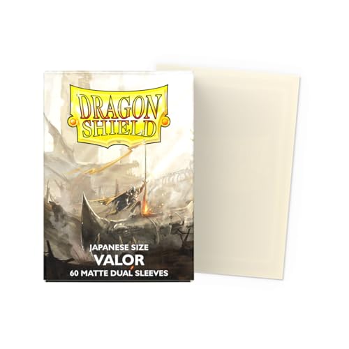 Arcane Tinmen Dragon Shield Japanese Size Matte Dual Sleeves - Valor (60 Sleeves)