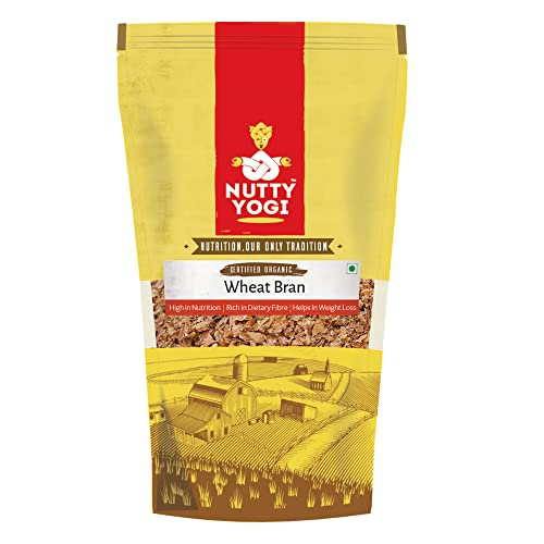 Image of Nutty Yogi Wheat Bran 400gm(Pack of 1)