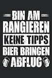  Bin Am Rangieren Keine Tipps Bier Bringen Abflug: Notizbuch A5 Punktraster - zum planen, organisieren und notieren