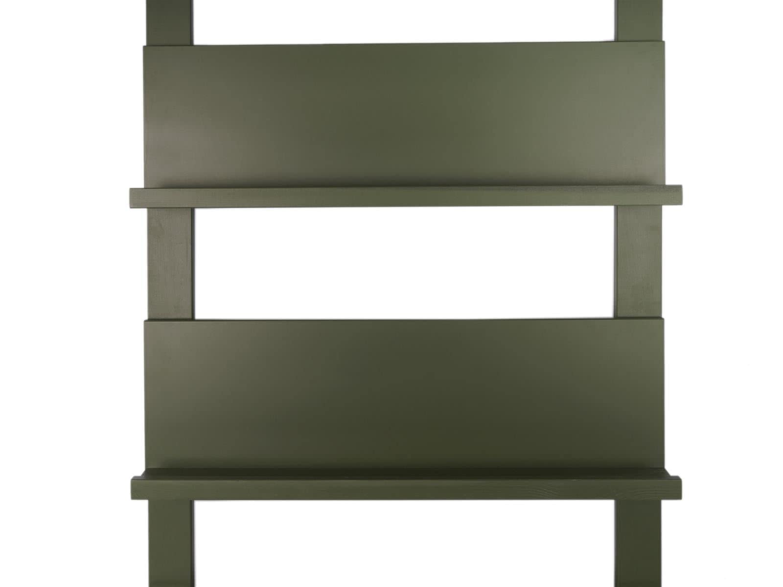 MaximaVida Wandregal Jamie schwarz - Bücherregal - Zeitschriftenregal - 180 cm x 80 cm (Green)