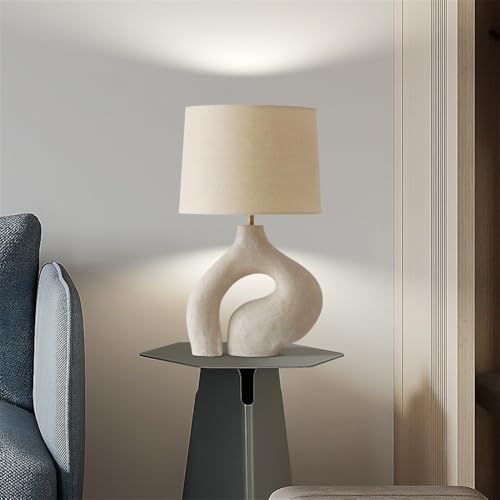 Lampes de chevet décoratives avec structure stable en métal brossé - 6