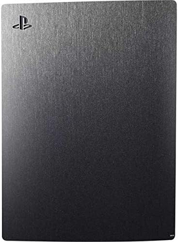 Skinit Decal Gaming Skin Compatible with PS5 Console - Officially Licensed Brushed Steel Texture Design