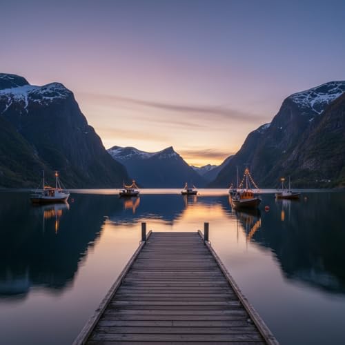 Cozy Sleep Story | A Starlit Night In Norway