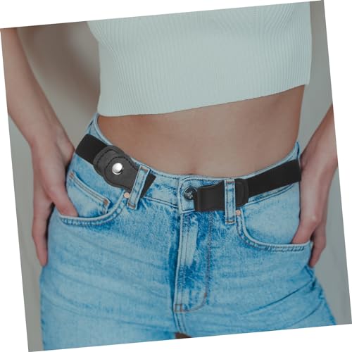 Adjustable No Buckle Elastic Waist Belt for Men Women Boys Years Comfortable Stretch Dress Waistband with Magnetic Closure Versatile Design2