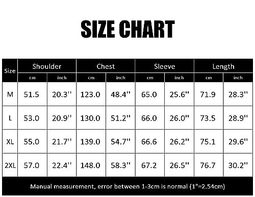 Karlywindow Jaqueta masculina de lã de ovelha com zíper total, gola alta, gola alta, outono e invern
