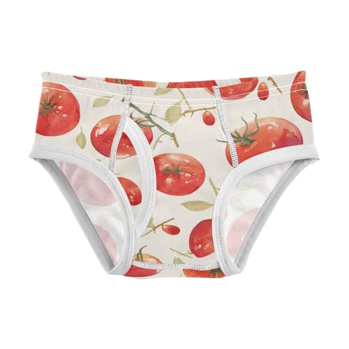 Seamless Tomatoes Vegetable Toddler Boys Pure Cotton Kids Underwear Breathable Children Panties