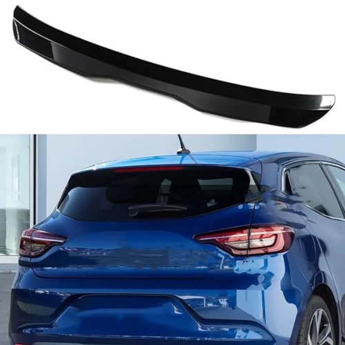 Aileron de toit ABS aspect fibre de carbone pour Clio 4