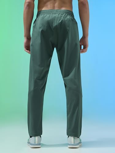 Image of TECHNOSPORT Men's Regular Fit Track Pant with SPF50+, Quick Dry Properties for Running, Gym, Sports and Regular Use