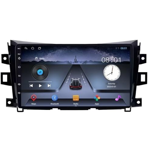 Pantalla LCD para Nissan Navara 2015-2022: radio inalámbrico y navegador multimedia estéreo