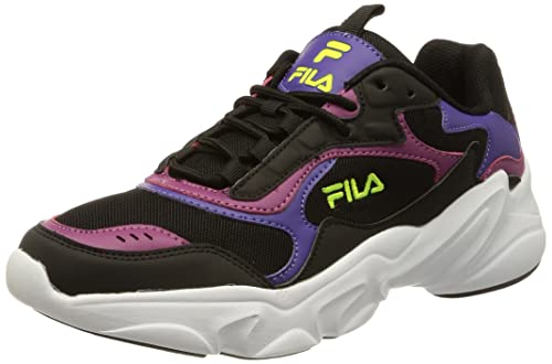 FILA Collene Cb Wmn, Zapatillas Mujer, Black Wild Aster, 39 EU