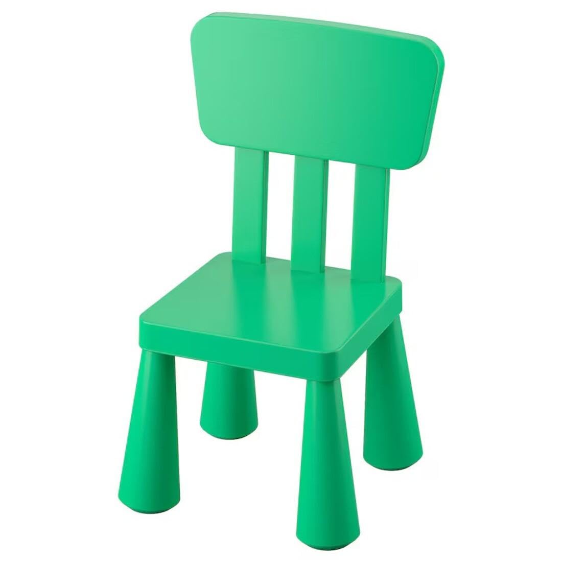 Ikea Mammut Children's Chair, in/Outdoor/Bright Green-image-44