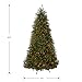 National Tree Company 6.5 ft Pre-Lit Dunhill Fir Full Artificial Christmas Tree, 650 Multicolor Lights, 1,838 Tips, Includes Stand, Green