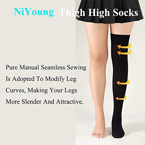 Socks Gifts Long Funny Socks For Women Girls Novelty Cute Knee High Funky Socks Funny Holiday Socks4