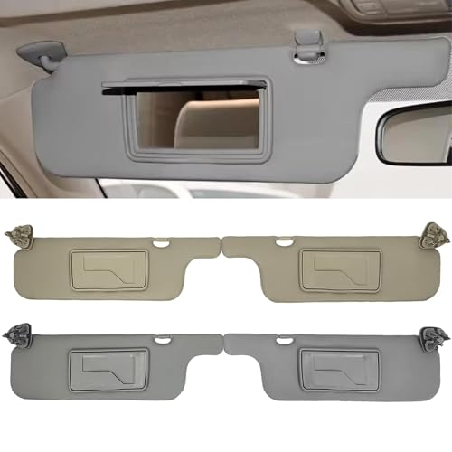 Pare-Soleil Corolla 2001-2007 contre l'Éblouissement | Solution de Remplacement Gris Paire - 3