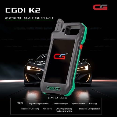 Wifi CGDl K2 Professionale Multifunzionale Strumento Intelligente per Fabbro con Chiave Remote Generatore Supporto 96Bit ID48 Copia