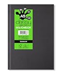 Artgecko A5 Casebound Sketchbook 150gsm 92 Pages | Thick Paper Hardcover Artists Drawing Pad for Pencil Sketching, Pen & Ink, Oil Pastels and Crayons