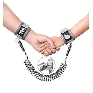 Toddler Harness Walking Leash- Child Anti Lost Wrist Link – Child Safety Harness – Upgrade with Reflective(6.5ft) – for…