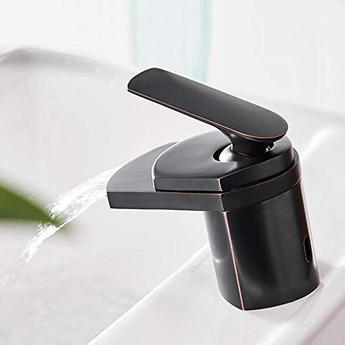 Robinet de salle de bain en laiton chromé haut de gamme