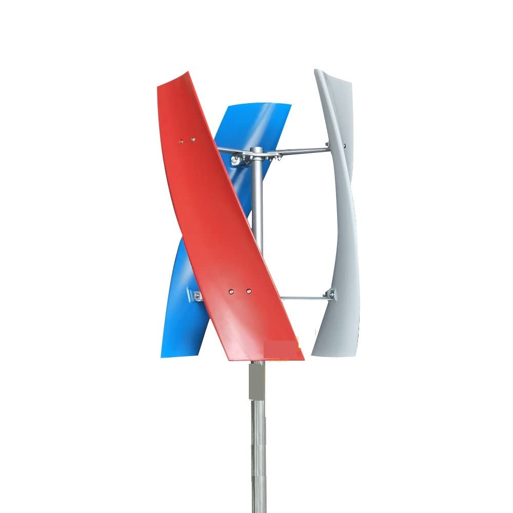 Turbine éolienne verticale contre les pannes de courant avec système MPPT 24V